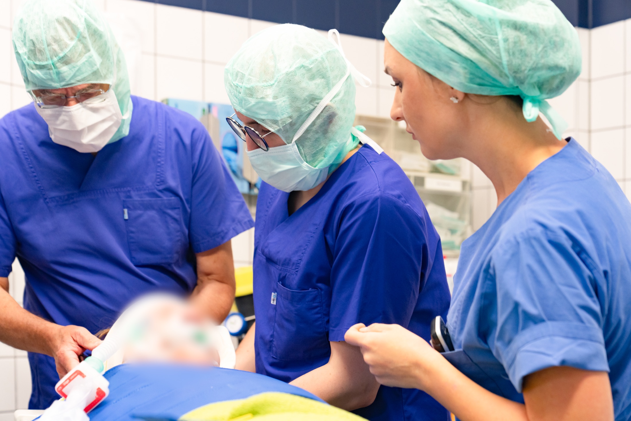 Operative Versorgung durch ein HNO-Team