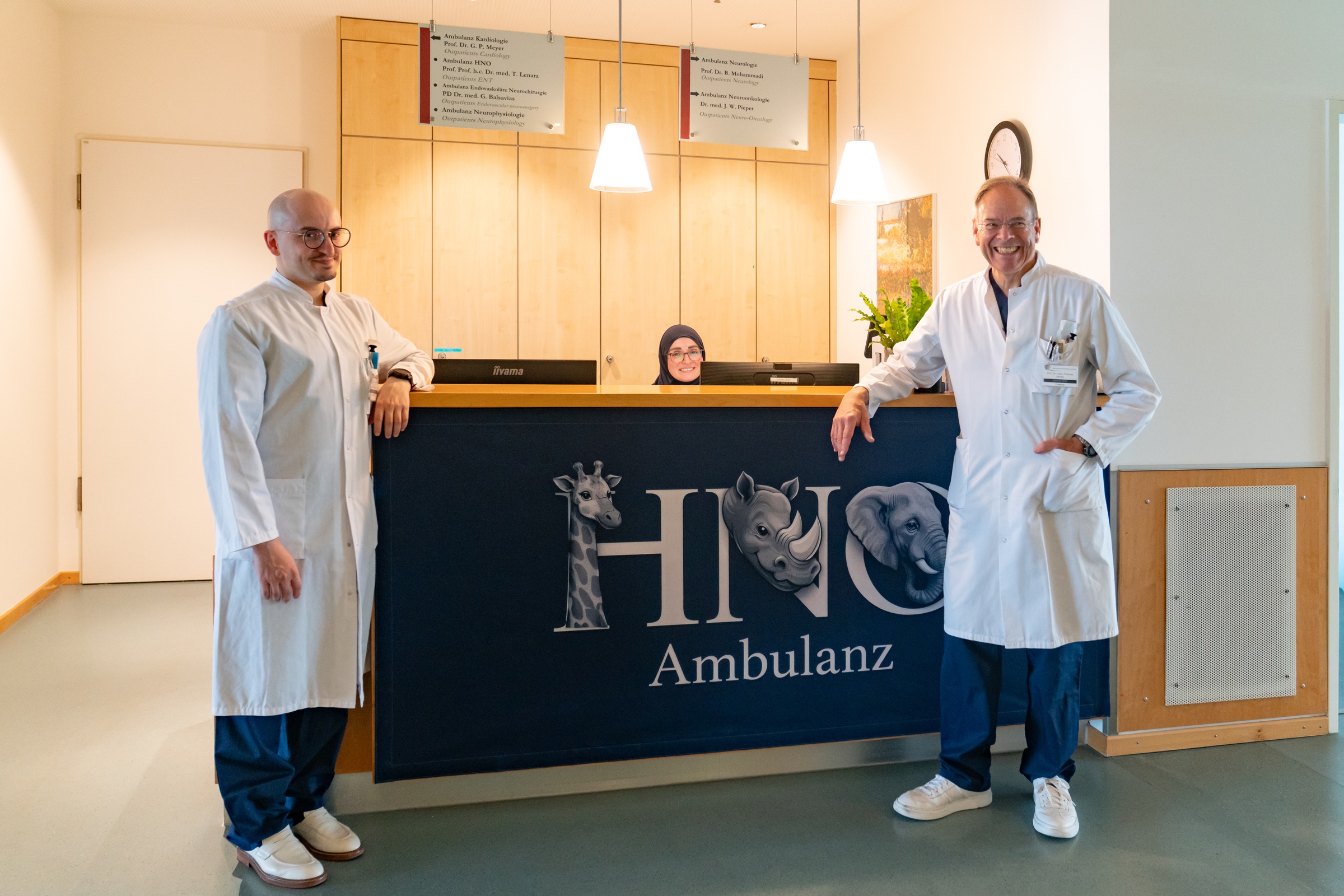 Team und INI-Ambulanz der HNO-Klinik am INI Hannover