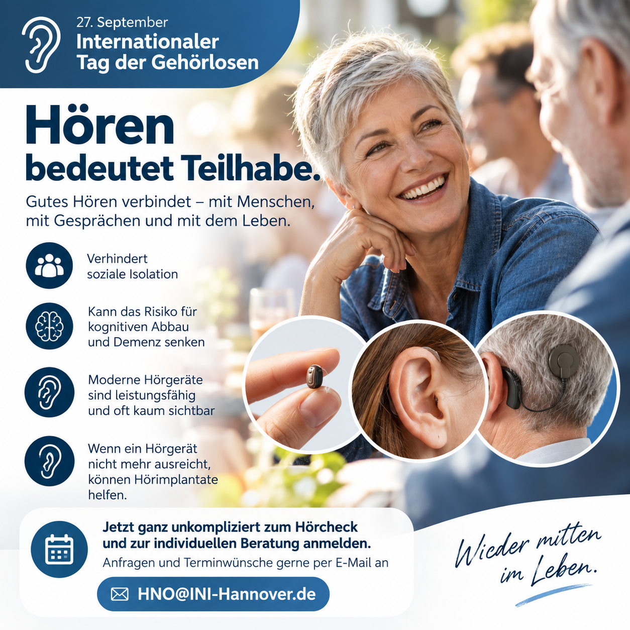 Hören bedeutet Teilhabe